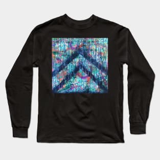 Sacred Heart Key - an activated Inner Power Painting Long Sleeve T-Shirt